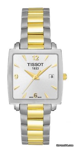 Tissot Every Time Silver Dial Two-Tone Stainless Steel Ladies Watch T0573102203700 watches