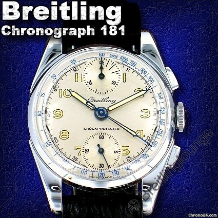 Breitling exrem seltener Chronograph 181 watches