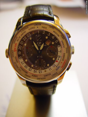 Girard Perregaux WW.TC Financial, chronograph watches