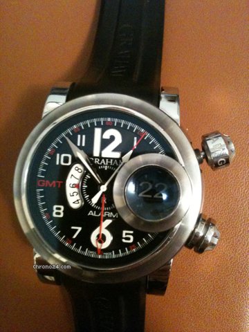 Graham Swordfish 'Grillo' GMT-Alarm watches