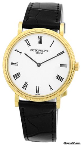 Patek Philippe Gent's 18K Yellow Gold Calatrava # 5120-J Strapwatch watches