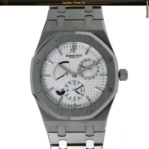 Audemars Piguet Dual time power reserve watches