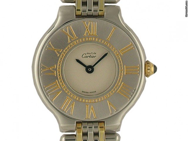 Cartier Must 21 Stahl/Gelbgold Vintage 28mm watches