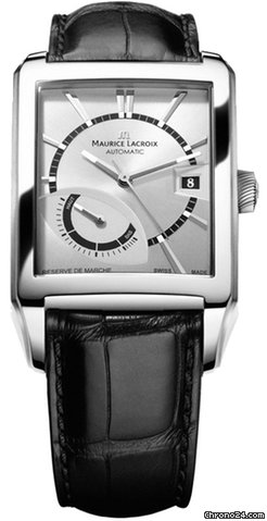 Maurice Lacroix Pontos Rectangulaire Reserve de Marche watches
