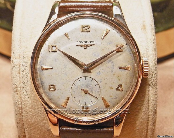 Longines Vintage 1962 Oversize Pink Gold Filled Cal. 30L watches