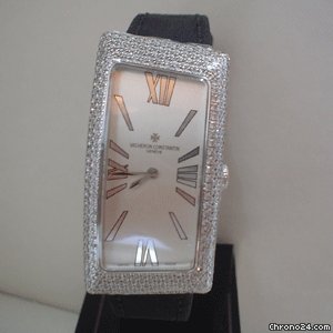 Vacheron Constantin 1972 WHiTE GOLD DiAMOND BEZEL LARGE SiZE watches