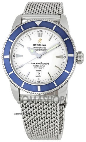 Breitling Superocean Heritage 46 Silver Dial Mens Watch A1732016-G642SS watches