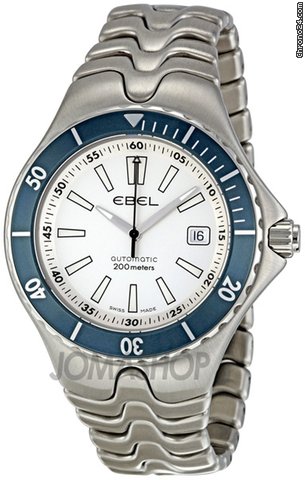 Ebel Sportwave Silver Dial Automatic Mens Watch 1215463 watches