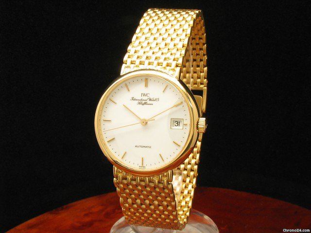 IWC Portofino 18kt Gold Automatic Herrenuhr Mit Datum watches