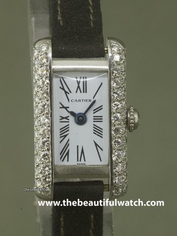 Cartier TANK WOMAN PLATINE 1950 watches