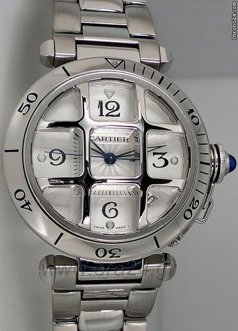 Cartier Pasha de Cartier Grid Automatic 38.5mm watches