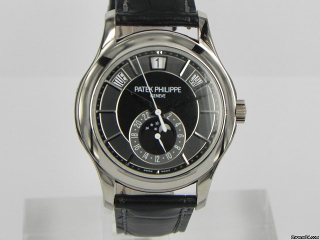 Patek Philippe ANNUAL CALENDAR MOONPHASE WHITE GOLD watches