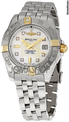 Breitling Galactic 32 Mother of Pearl Ladies Watch B71356L2-A710SS watches