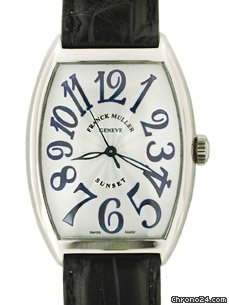 Franck Muller Sunset Oro Bianco watches