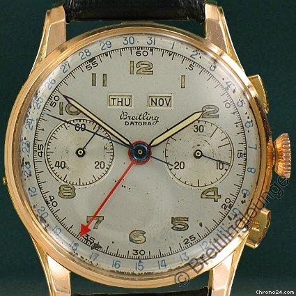 Breitling Datora 784 18 Kt Gold Dato-Compax watches