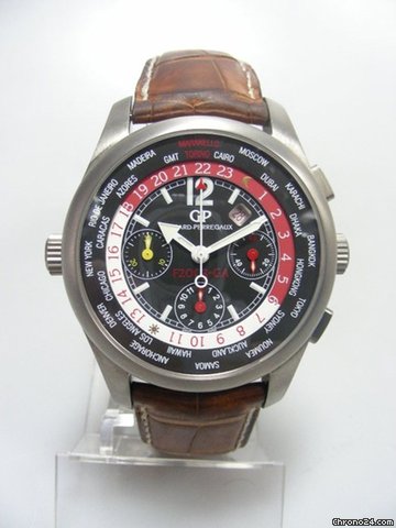 Girard Perregaux WWTC titanium special edition "Ferrari F2003-GA" limited pieces 99 watches