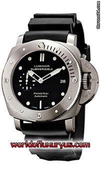 Panerai Contemporary Luminor Submersible 1950 3 Days Automatic Titanio watches