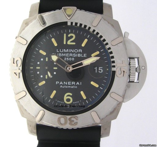 Panerai Pam 194 Sumersible 2500M special edition watches