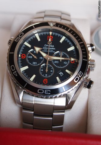 Omega Seamaster Planet Ocean Chronoghraph watches