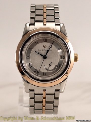 Girard Perregaux GP 90 POWERRESERVE STAHL/ROSEGOLD watches