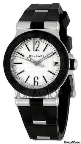 Replica Bulgari Diagono Ladies Quartz Steel DG29C6SVD Watch