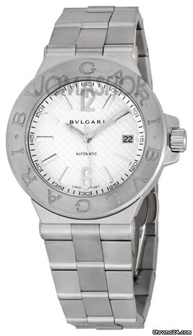 Bulgari Diagono Steel Mens Watch DG40C6SSD watches