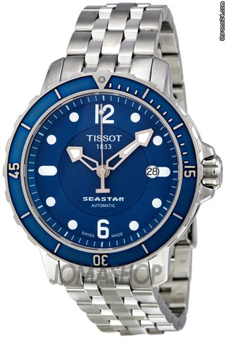 Tissot Seastar Blue Dial Mens Watch T0664071104700 watches