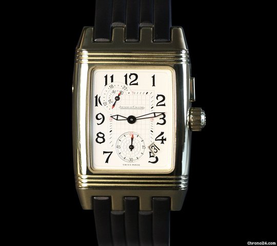 Jaeger-LeCoultre Gransport Reverso Duo 18k watches