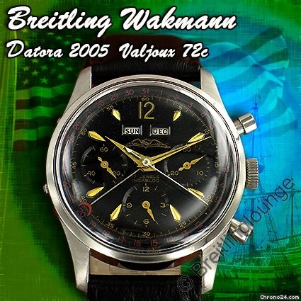 Breitling AOPA - Datora - Dato-Compax Wakmann watches