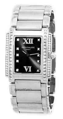Patek Philippe Lady's 18K White Gold Diamond Twenty-4 watches