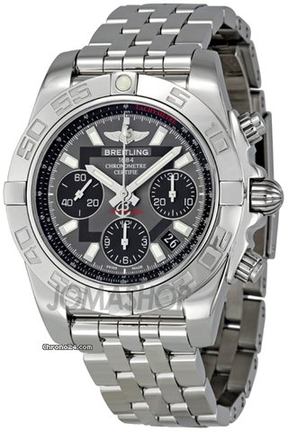 Breitling Chronomat 41 Grey Dial Steel Automatic Mens Watch AB014012-F554SS watches