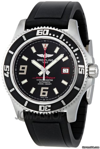 Replica Breitling Superocean 44 Black Dial Steel Automatic Mens Watch A1739102-BA76BKPD Watch
