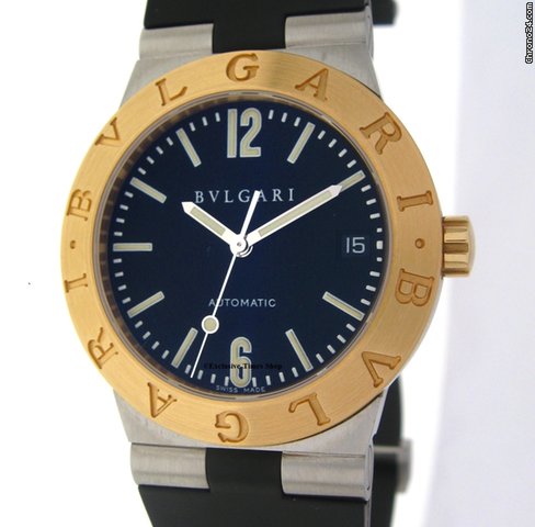 Bulgari DIAGONO SPORT AUTOMATIC steel gold watches