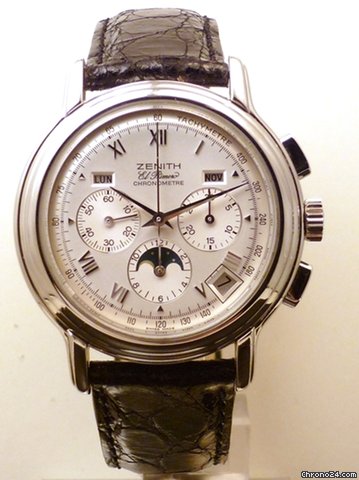 Zenith "EL PRIMERO CHRONOMASTER" watches