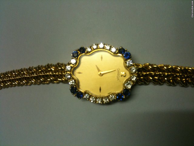 Omega Lady Gold watches