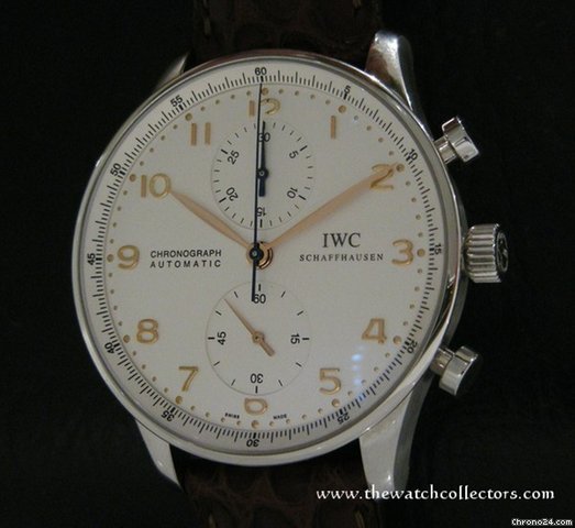 IWC Portugeiser Chronograph "Ref.371401" Full Set watches