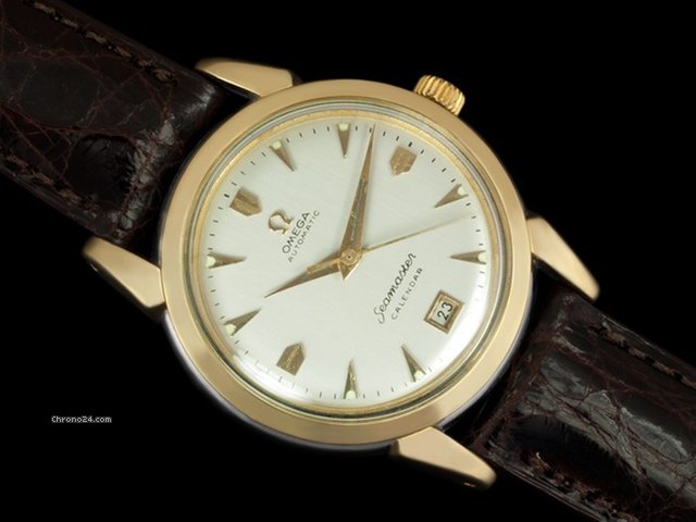 Omega 1952 OMEGA VINTAGE SEAMASTER, Automatic Date, 14K Gold & Sta watches