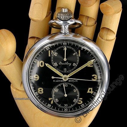 Breitling 605 NR - II. Weltkrieg Military Taschenchronograph watches