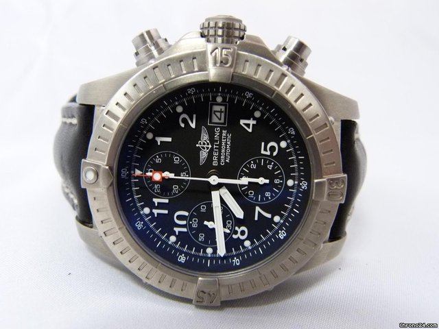 Breitling Aeromarine Chrono Avenger Titan - Service 09/2011 watches