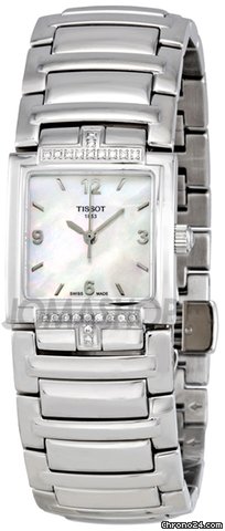 Tissot T-Evocation White Dial Stainless Steel Ladies Watch T0513106111700 watches