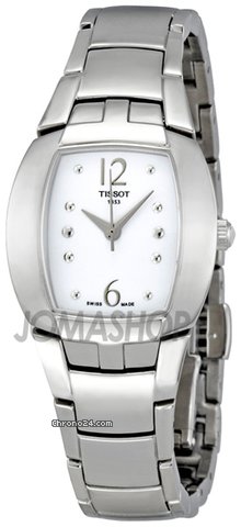 Tissot Femini-T White Dial Stainless Steel Ladies Watch T0533101101700 watches