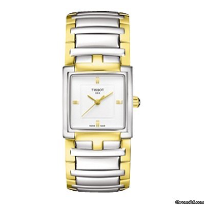 Tissot T-Evocation White Dial Stainless Steel Ladies Watch T0513102203100 watches