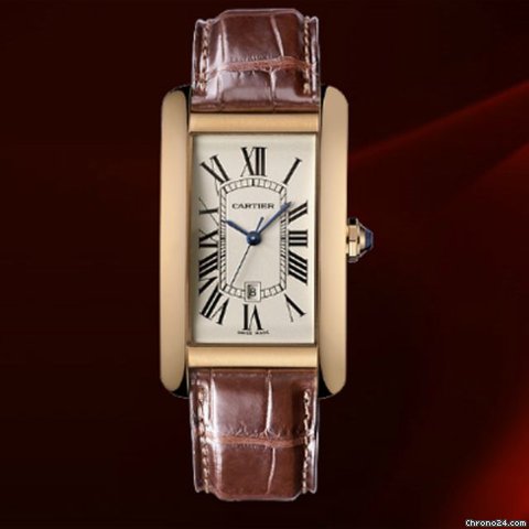 Cartier Tank Americaine Big Size Oro Rosa Ref. W2609156 watches
