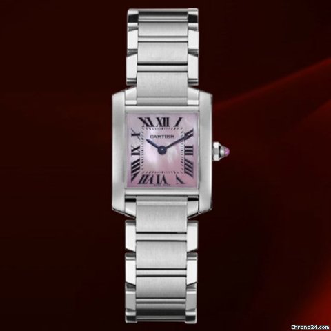 Cartier Tank Francaise Acciaio Small Size Ref.w51028q3 watches