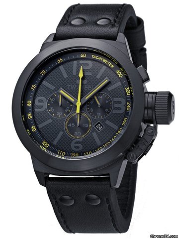 TW Steel Cool Black Chrono TW900 - 45 mm watches