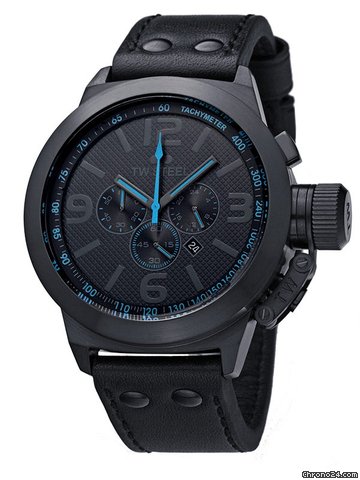 TW Steel Cool Black Chrono TW905 - 50 mm watches