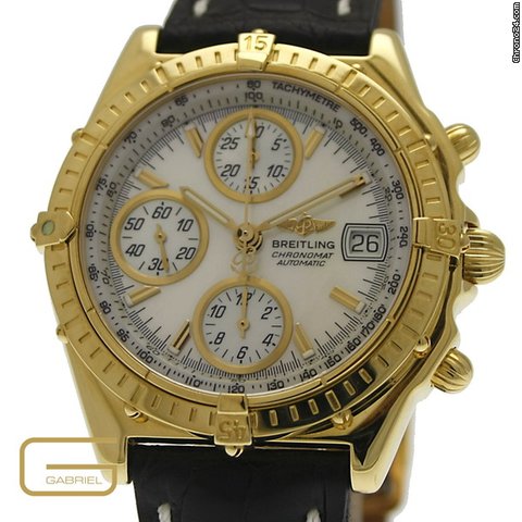 Breitling Chronomat 18K.Gold watches