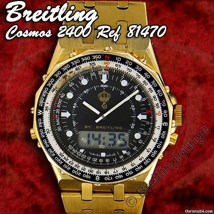 Breitling Cosmos 2400 King Hussein I. of Jordan watches