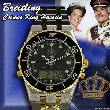Replica Breitling Cosmos 2400 King Hussein I. of Jordan Watch