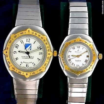Breitling Cup - Yachting Damen- und Herrenuhr im Paar watches